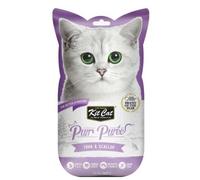 Kit Cat PurrPurée Atún y Vieiras para Gatos 12 x 60 gr