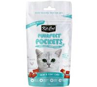 Kit Cat PurrPurée Pockets Cuidado Piel y Pelaje para Gatos 6 x 60 gr