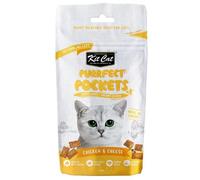 Kit Cat PurrPurée Pockets Pollo y Queso para Gatos 60 gr
