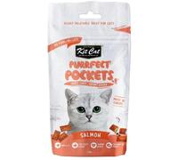 Kit Cat PurrPurée Pockets Salmón para Gatos 60 gr