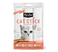 Kit Cat Stick Pollo con Salmón y Calabaza para Gatos 6 x 3 sticks x 5 gr