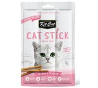 Kit Cat Stick Salmón con Marisco para Gatos 3 sticks x 5 gr