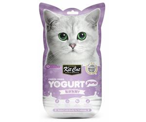 Kit Cat Yogurt Yums Liofilizado Sabor Arándano para Gatos 10 x 1 gr