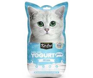 Kit Cat Yogurt Yums Liofilizado Sabor Original para Gatos 10 x 1 gr