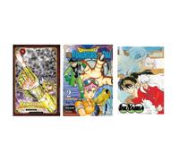 Kit Cavaleiros do Zodíaco Saint Seiya Final Edition + Dragon Quest + Inuyas