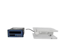 Kit célula alta precisión, indicador digital, modelo analógico | Base de montaje acrílica del sensor de pesaje de 5 kg-50 kg para tolva(5KG,Analogy model 10-28V)
