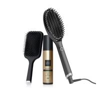 Kit Cepillo Eléctrico Alisador ghd Glide+, Kit negro