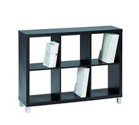 Kit Closet 2020465032 - estantería kubox 6 huecos, negro, 83 x 111 x 29