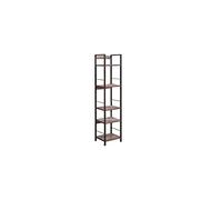 Kit Closet 2150033003 estantería de metal kala 34 cm, café - negro/madera, 34 x 30 x 150
