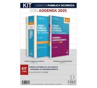Kit codice di pubblica sicurezza con addenda 2025. Con Aggiornamento online (Codici)