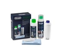 Kit Coffee Care, set de mantenimiento para cafeteras con filtro de agua, EcoDecalk, Eco MultiClean, paño de microfibra, test de dureza del agua