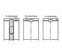 Kit cojinetes cigüeñal KOLBENSCHMIDT 77957600