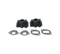 Kit Colector Admisión 2 Unidades 40-5 43CC 52CC | Poliamida 6 , soporta altas para temperaturas, incluye 2 colectores y 4 juntas, para ajuste para preciso 43CC 52CC