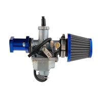 Kit Colector Admisión CNC Carburador Motocicleta para CB125 XL125S 125cc 138cc 140cc Y 150cc Compatible con PZ26 26mm Filtro Aire ATV Motos Cross Kit Carburador(Manual Logo)
