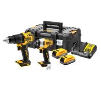 Kit combinado de batería DeWALT de 18 V DCK2062E2T