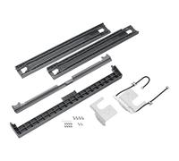 Kit combinado de lavadora y secadora de carga frontal a medida SAMSUNG, apilable y MultiControl. Incluye cubierta para rellenar el espacio entre