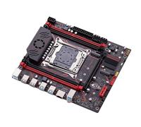 Kit Combinado de Placa Base X99 LGA 2011-3 E5 2650 V4 CPU 1 Uds X 8GB = 8GB de Memoria DDR4 4 Canales NVME M.2 Tpm2.0 14pin