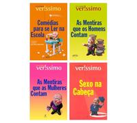 Kit Comédias para se ler na escola + Sexo + As mentiras + 1 livros
