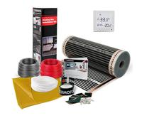 Kit complet de chauffage au sol infrarouge avec film chauffant 80W/m²