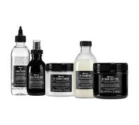 Kit completo Davines OI: champú, acondicionador, manteca para el cabello, leche todo en uno y brillo líquido - para todo tipo de cabello