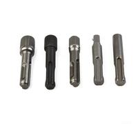 Kit completo de 5 adaptadores de portabrocas SDS Plus que soportan diferentes tamaños de 1/4, 3/8 y 1/2 pulgadas disponibles