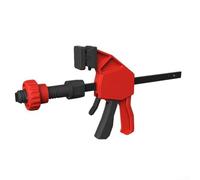 Kit completo de abrazadera para proyectos de carpintería que proporciona fuertes fuerzas de sujeción horizontales y verticales con almohadillas de goma para proteger superficies y mejorar la