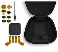 Kit completo de accesorios de reparación de piezas de repuesto con funda de almacenamiento, base de carga y cable, 6 paletas, 4 palas, 2 almohadillas D para Xbox One Elite Series 2 y controlador Core