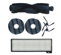 Kit completo de accesorios para Eufy para x10 Pro para omni Robot Complete | Los cepillos laterales especialmente diseñados barren los desechos de esquinas y bordes para una limpieza profunda