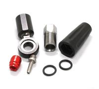 Kit completo de banjo para bicicleta de carretera pinza de freno de disco de montaje plano rojo 22 FORCE22 con componentes de sellado (D)