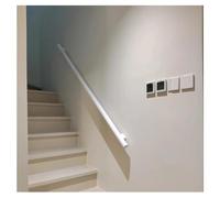 Kit completo de barandilla LED - Barra de agarre de barandilla de aluminio con luz - Barandilla de cable luminosa - Pasamanos de seguridad montado en la pared Barandilla de escalera para interiores y