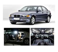 Kit Completo de Bombilla de Luces de Lectura Interior LED de 16 Piezas, para BMW 3 Series E36 Compact Hatchback 316g 316i 318tds 318ti 323ti 1994-2000