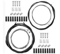 Kit completo de cables de freno y cambio de bicicleta para bicicletas mecánicas de carretera, incluyendo cables interiores y carcasa (freno+juego de cambios)