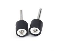Kit completo de cien tambores de lijado abrasivos en un nivel de 120, incluyendo dos accesorios de mandril compatibles para flujos de trabajo eficientes