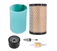 Kit completo de filtros de aire para cortacésped, juego de 5 piezas para mantenimiento y optimización del rendimiento