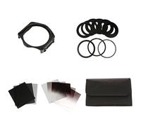 Kit completo de filtros ND 2 4 8 16 para soporte Cokin P + 9 anillos adaptadores de 58 mm
