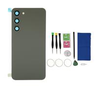 Kit completo de herramientas para el reemplazo del cristal trasero del Galaxy S23Plus con puerta de carcasa impermeable y guía de reparación