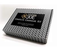 Kit completo de malla de cadena - Libro tutorial de 20 tejidos, más de 23,000 anillos (más de 4 libras), cierres y herramientas