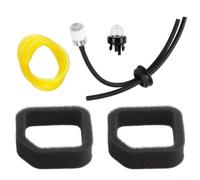 Kit completo de mantenimiento para soplador de recortadora incluyendo línea de filtro de aire para bombilla de imprimación compatible con Ry254bc Bm254bv Ry60511b Ut08544 sustituye a 5687301