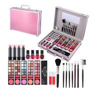 Kit Completo De Maquillaje Con Todos Los Elementos - Esmaltes De Uñas Espejo Sombra De Ojos Kit De Maquillaje,Equipo De Belleza Resistente A Manchas Para Viajes Y Eventos Con Herramientas