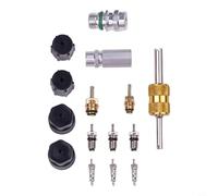 Kit completo de núcleo de válvula de CA con cubiertas de sellado para una gestión eficaz del aire acondicionado del vehículo