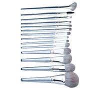 Kit completo de pinceles de maquillaje, kit de herramientas aplicadores cosméticos, conjunto de pinceles de maquillaje, práctica diaria en casa, salón y viaje, rutina para mujeres
