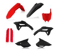 Juego Completo Plásticos Acerbis Rojo Negro Para HONDA CRF 450 R 2021-2024