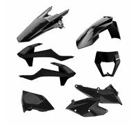 Kit completo de plástico careno negro Polisport KTM EXC-F 450-500-350-250/EXC...