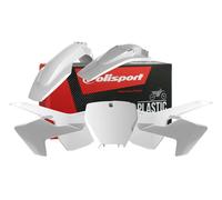 Kit completo de plástico Polisport blanco Husqvarna Tc 125-250/fc 250-350-4