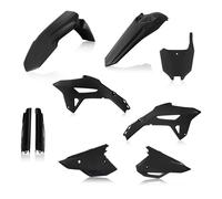 Kit Completo De Plásticos Acerbis Negro Para Honda CRF 250R 2022-2024