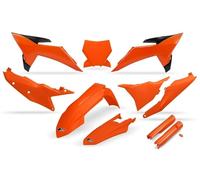 Kit completo de plásticos con protectores de horquilla UFO - color OEM