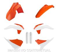 Kit completo de plásticos polisport para ktm exc-exc-f (2016) para moto