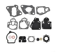 Kit completo de reconstrucción de carburador con juntas para Mercury y para Mariner 6 a 25 para motores fueraborda de dos cilindros Hp reemplazar 1395-97611