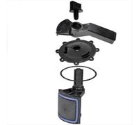 Kit completo de reconstrucción de válvulas de piscina para válvulas de 2/3 vías. Incluye desviador, manija y cubierta. 1 kit.