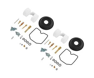 Kit Completo de Reparación de Carburador, Estable y Metal de Goma de Caucho ABS Reconstruido para ER500 ER-5 1998-2005, Reemplazo Directo, Conveniente para Usar
